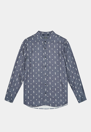 Ksubi Dollagram Downtown Ls Shirt Black