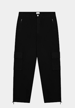 Arte Low Cargo Pants Black