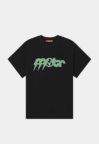 Members Of Rage Tshirt Logo 1 Black Black/Green