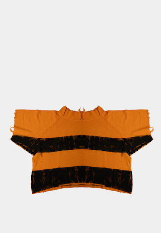 PDF Stripes Polo Orange