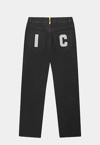Bbc Running Dog Denim Pants Black