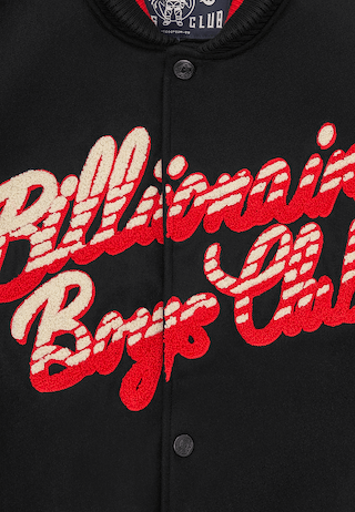 Bbc Script Og Varsity Jacket Black