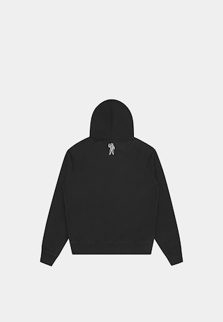 Bbc Straight Logo Gradient Diamonte Popover Hood Black