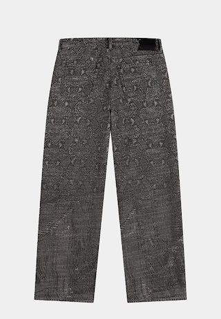 Daily Paper Denim Snake Oversized Jeans Denim