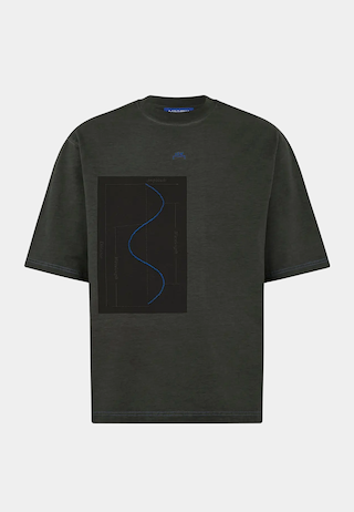 A Cold Wall Waveform T-shirt Black