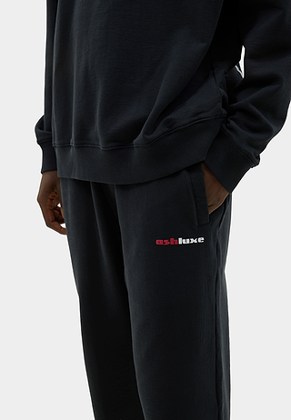 Ashluxe Logo Trackpants Black