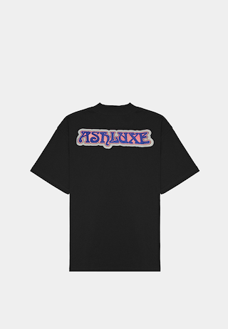 Ashluxe Patch Logo T-Shirt Black