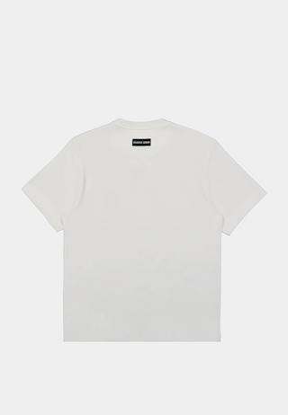 Marine Serre Organic Cotton Jersey Plain T-Shirt 1472-Wh10 White