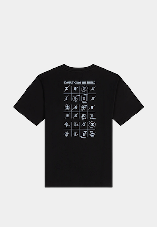 Daily Paper Shield Evolution Ss Tee Black