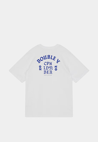 Wood Wood Asa USAA T-shirt GOTS 0001 White