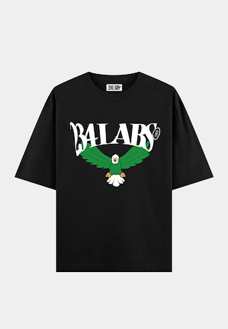 234Labs Eagle Logo T-shirt Black