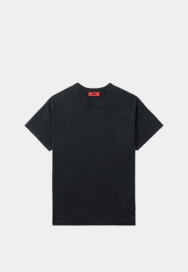424 Blank T-Shirt Black