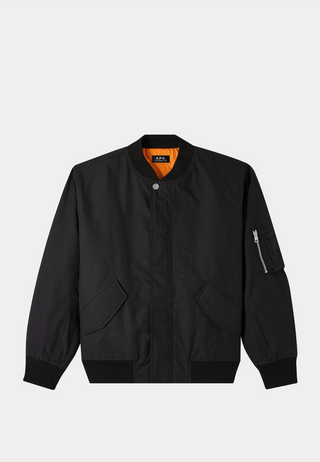 A.P.C Hamilton Bomber Black