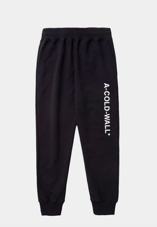 A Cold Wall Essentials Logo Jersey Pants Black