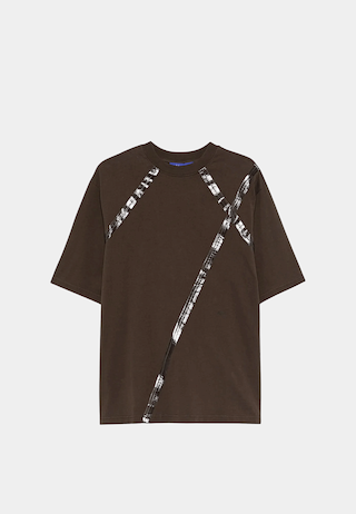 A Cold Wall Antenne T-Shirt Brown