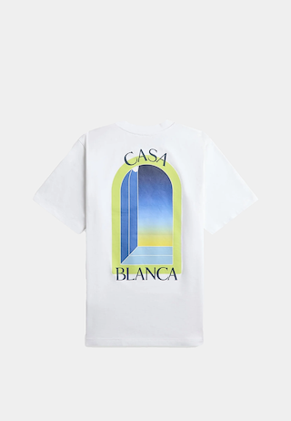 Casablanca Arches Classic T-Shirt White