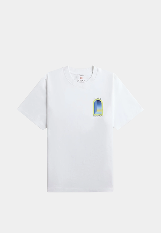 Casablanca Arches Classic T-Shirt White