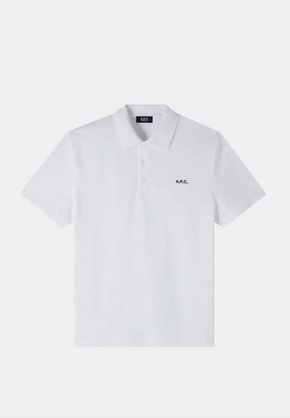 A.P.C Polo Standard Gots White