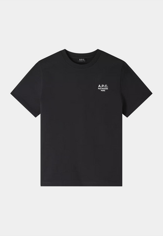 A.P.C TÃ‚Â­-Shirt Standard Rue Madame Gots Tpn-Ã‚Â­Gris Chine / Noir