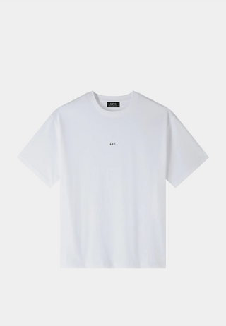 A.P.C Gots Micro Logo Boxy T-Shirt White
