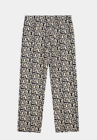 Arte Jonas Allover Pants Navy & Cream