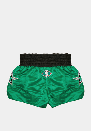 Ashluxe Boxing Trunk Green White