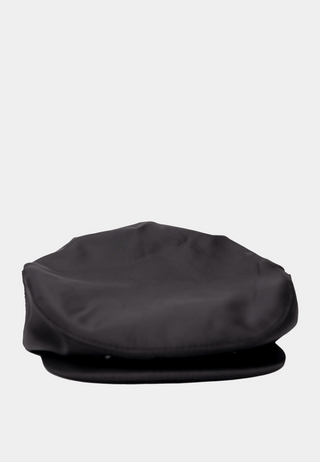 Ashluxe Logo Flat Cap Black