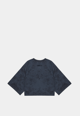 Ashluxe Bling Star crop tee Black