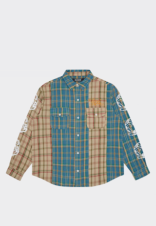 BBC Panelled Check Shirt Multi