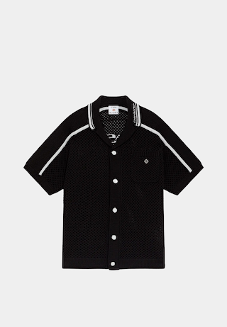 Casablanca Mesh Shirt Black