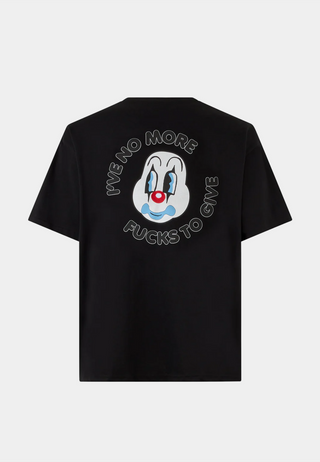 GCDS Clown Oversize T-Shirt Black