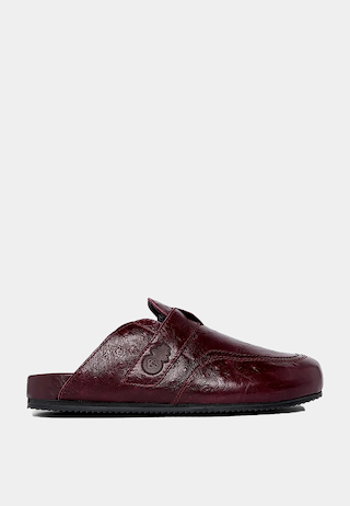 Casablanca  Mens Outdoor Mule Burgundy