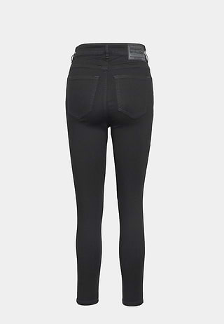 Diesel 1984 Slandy-High L.30 Trousers Black