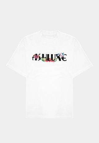 Ashluxe Neo Garden logo Tee White