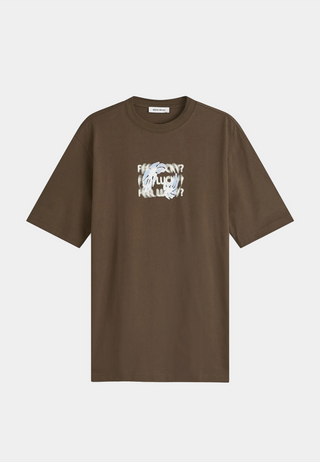 Wood Wood Haider Lucky T-shirt GOTS Brown