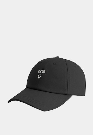 Arte Heart Logo Cap Black