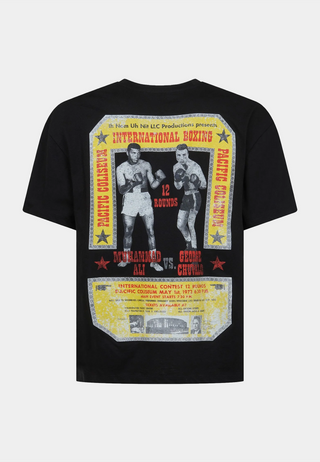 Ih Nom Uh Nit T-Shirt Small Logo On Front - Intl Match Print On Back Black