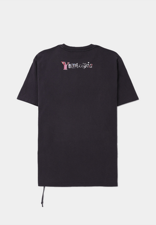 Ksubi Knitted Kulture Kash Ss Tee - Faded Black Black