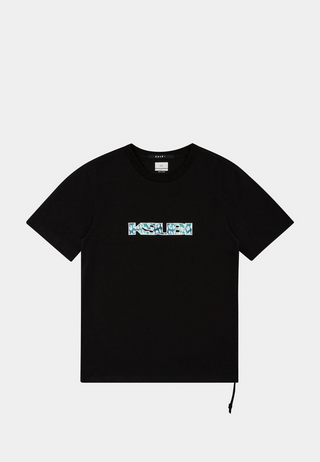 Ksubi Portal Biggie Ss Tee Jet Black Black