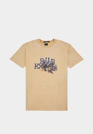 Ksubi Apex Biggie Ss Tee Flare Orange