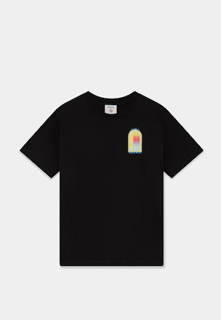Casablanca L'Arche Classic T-Shirt Black