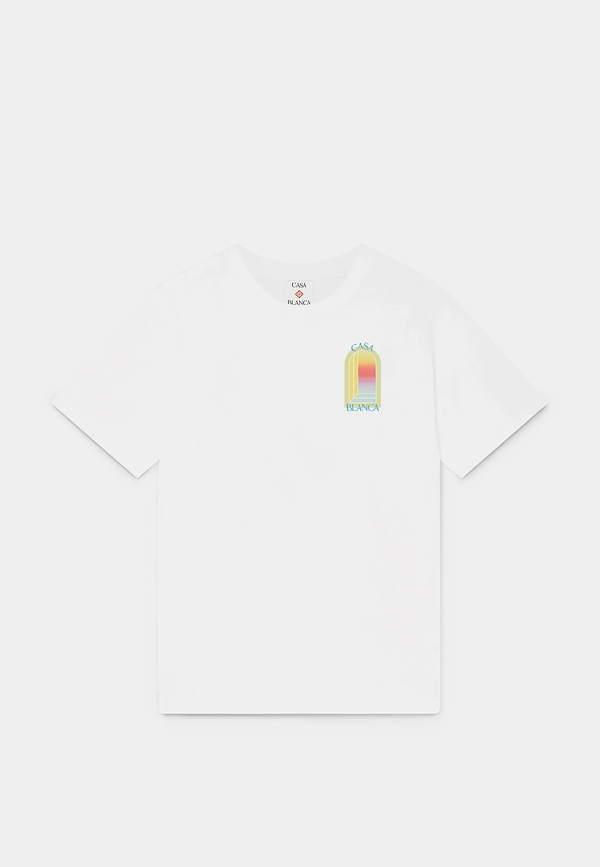 Casablanca L'Arche Classic T-Shirt White