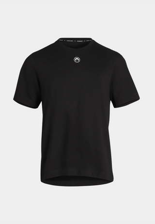 Marine Serre Organic Cotton T-Shirt - Black
