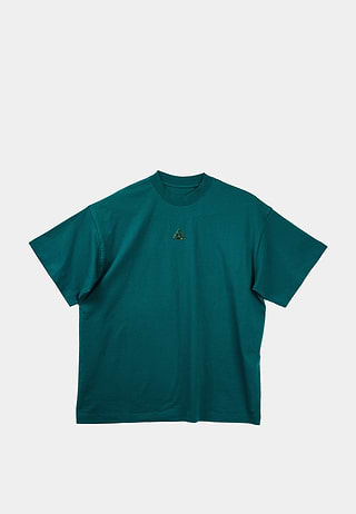 Metallic Small Logo T-Shirt Green