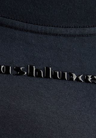 Metallic Small Logo T-Shirt Black