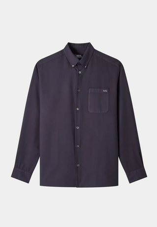 A.P.C Chemise Mateo Logo Lzz Noir