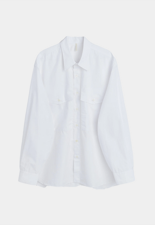 Sunflower Note Shirt White