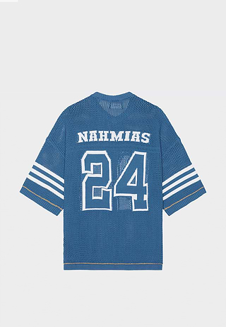Nahmias Knit 24 football shirt Blue/white