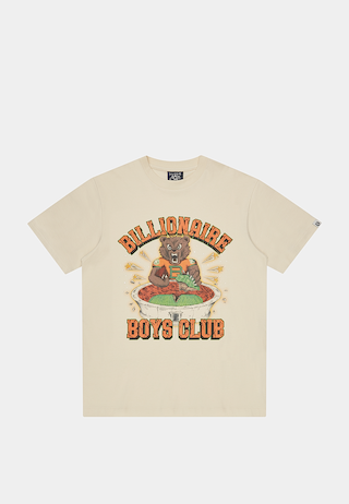 Bbc Rhinestone Mascot T-Shirt Washed Ecru