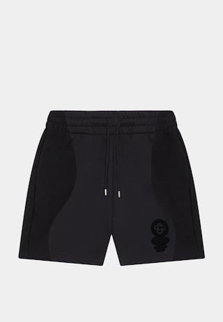 Casablanca  Squash Logo Flock Print Sweatshort Squash